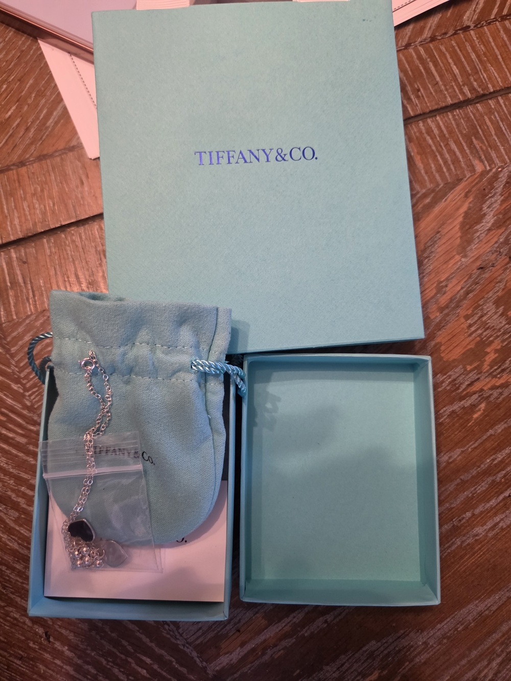 Tiffany & Co. Return to Tiffany Heart Tag Pendant in polished sterling silver